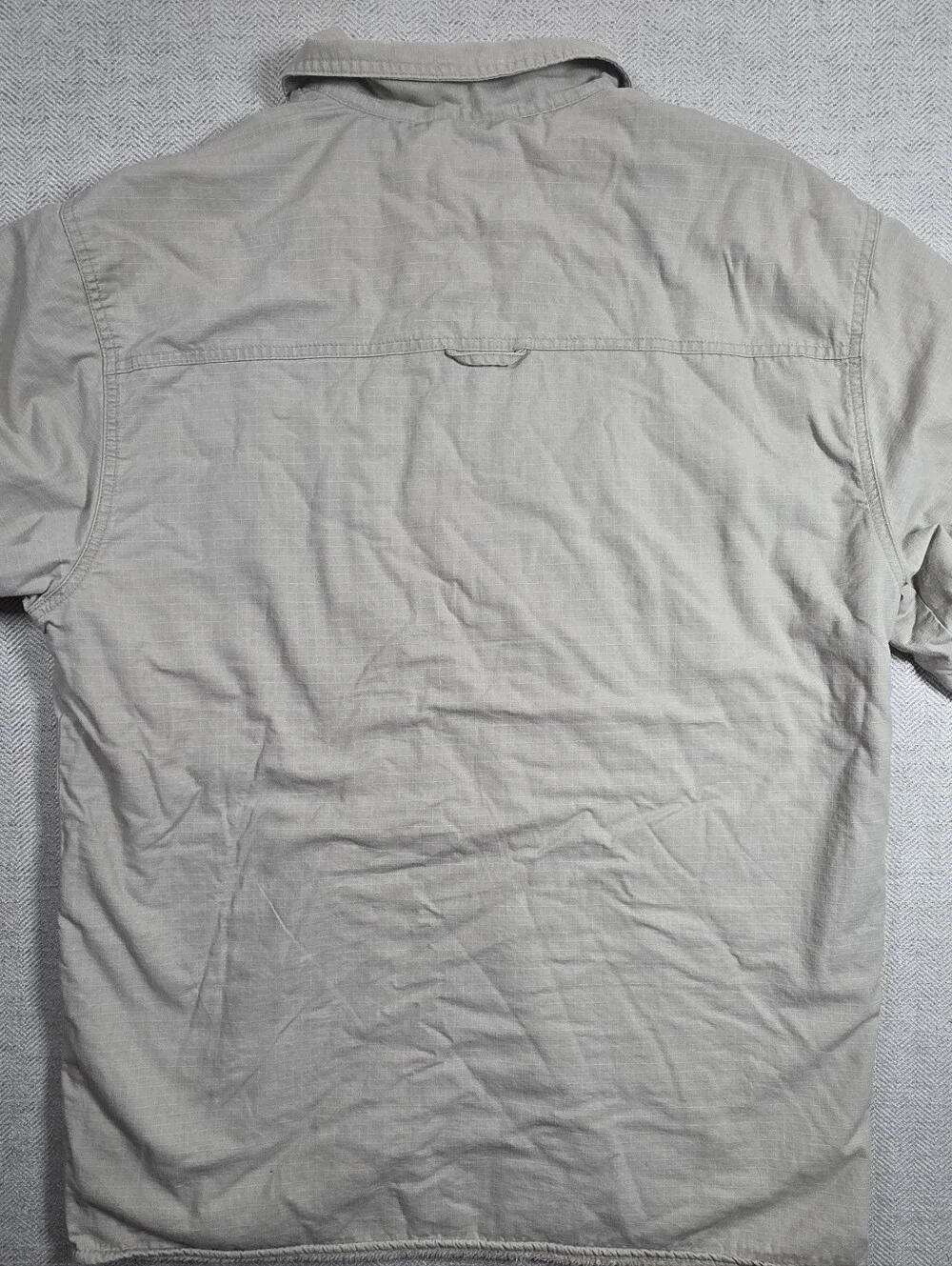Levi's Men's Sherpa-Lined Canvas Worker Shirt Jacket - Size Large - Picture 2 of 7